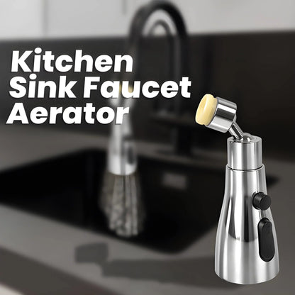 3-Function Pull Down Kitchen Faucet – 360° Rotating Sink Sprayer Tap (1 Pc)